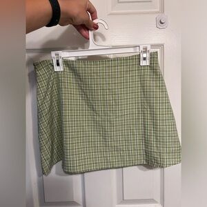 Princess Polly Green skirt